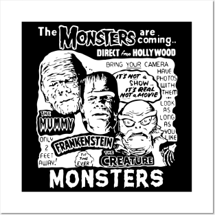 The Monsters Posters and Art